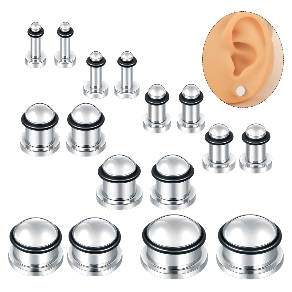 Body Jewelry Gauges - 1 par de pendientes de túnel
