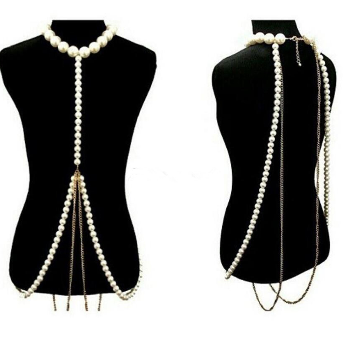 Body Jewelry High End - Cadena de cuerpo de cadena de