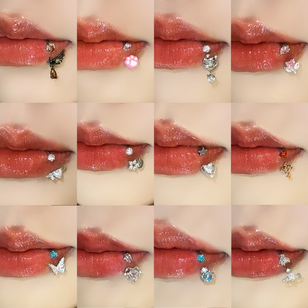 Body Jewelry Europe - Colección de Anillos para Labios, Anillo