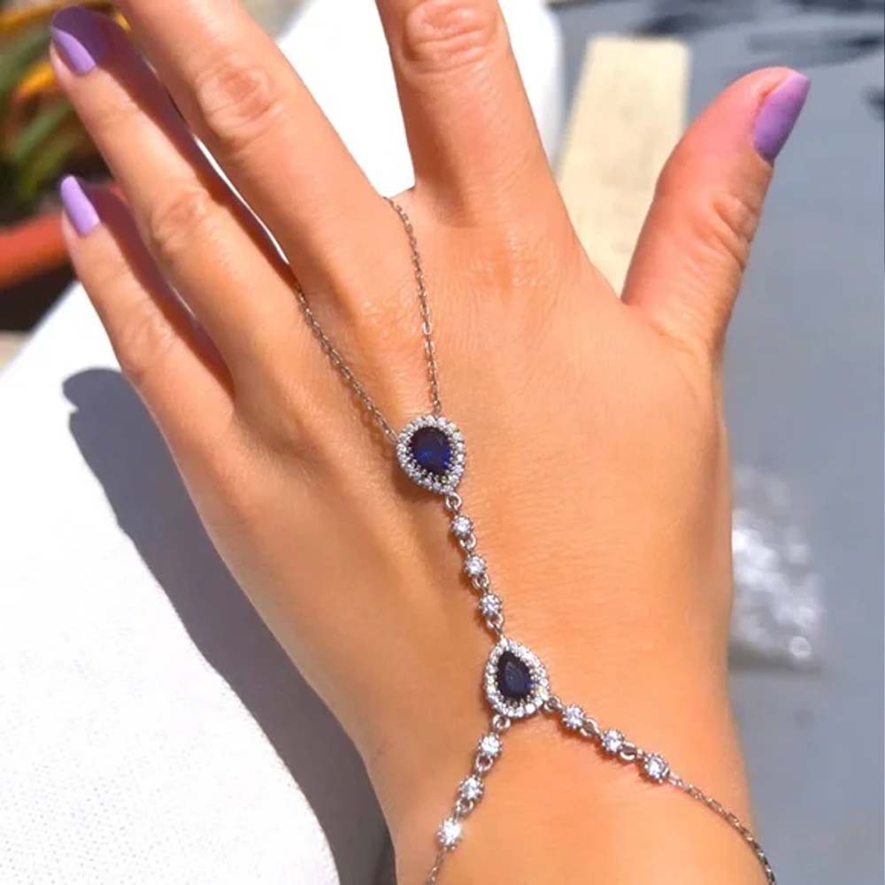 Body Jewelry Dubai - Stonefans joyería de mano azul Dubai