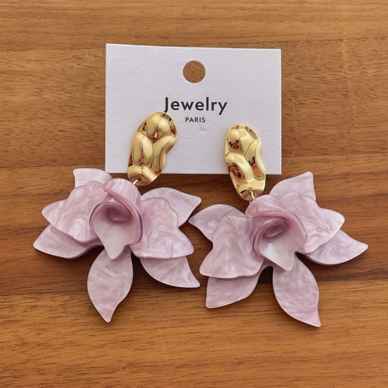 Body Jewelry Wholesale - Pendientes de Flor Elegantes con Diseño