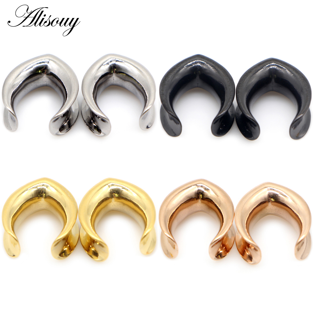 Body Jewelry Gauges - Alisouy 2 piezas 6mm-30mm Plugs de