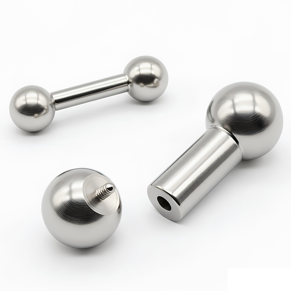 Body Jewelry Gauges - 1 pieza 12G-00G Acero inoxidable barra