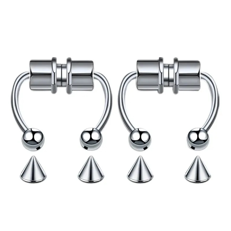 Anillos magnéticos falsos para - Body Jewelry Nose reseña y precio