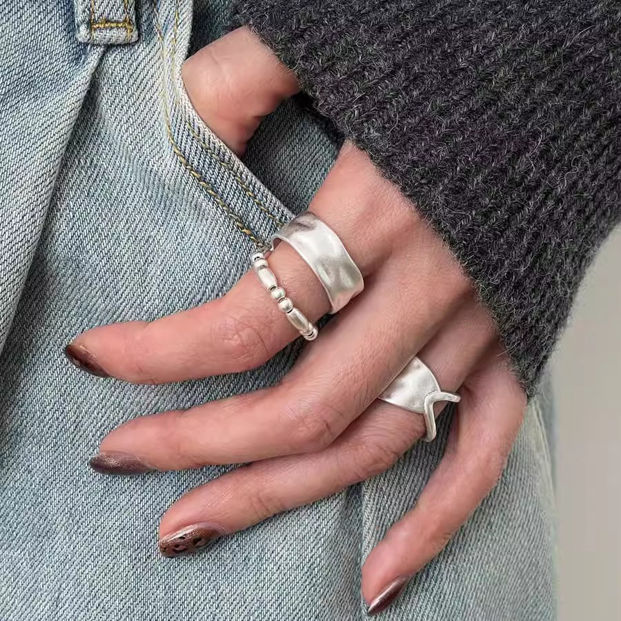 Anillo abierto de Plata de Ley - Body Jewelry Wholesale reseña y precio