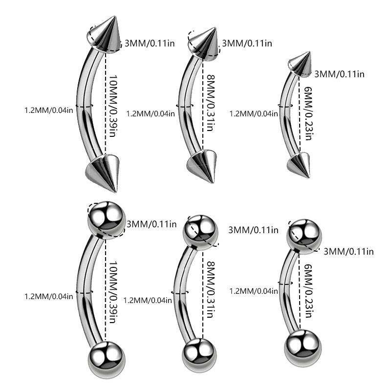 Joyas perforadas en el hueso d - Body Jewelry Gauges reseña y precio