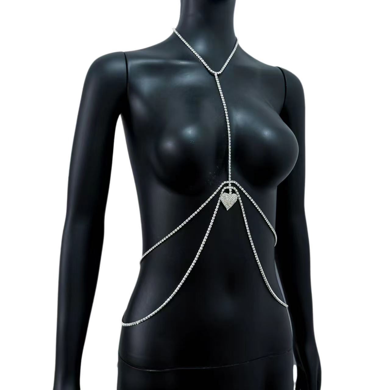 Cadena de cintura con corazón  - Body Jewelry High End reseña y precio