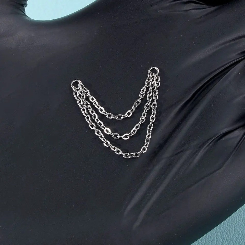 Cadena de titanio de moda para - Body Jewelry Nose reseña y precio