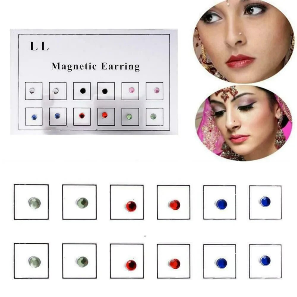 12 uds/tarjeta tramposo falso  - Body Jewelry Nose reseña y precio