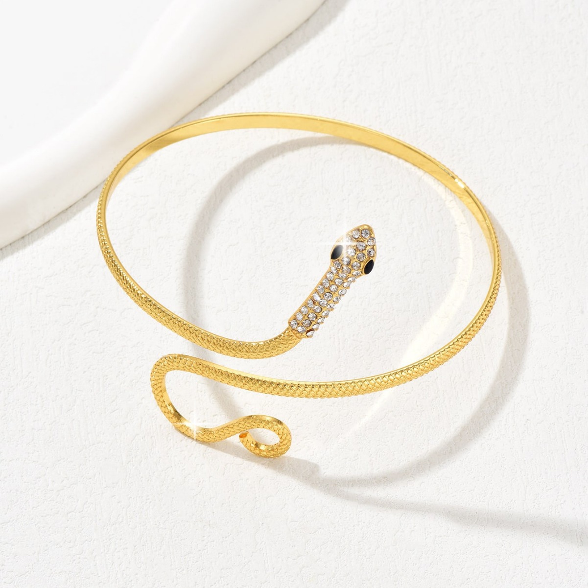 Brazalete de cobre de serpient - Body Jewelry High End reseña y precio