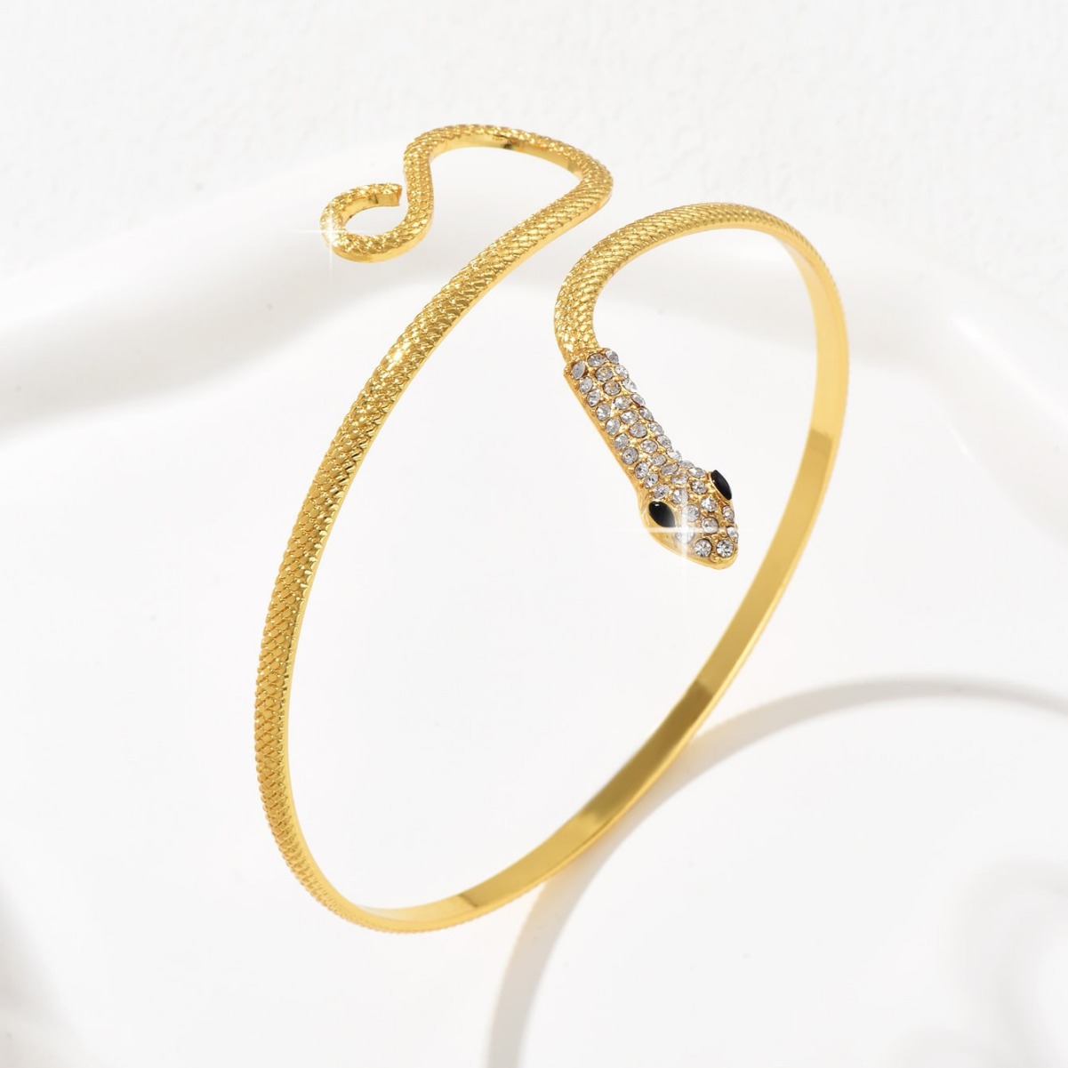 Brazalete de cobre de serpient - Body Jewelry High End reseña y precio