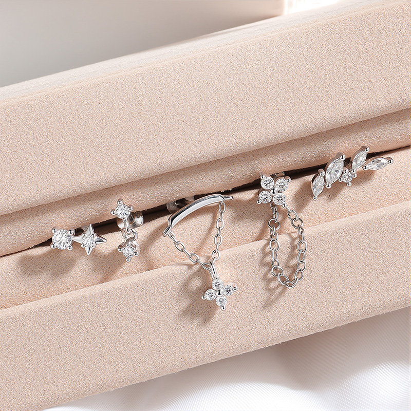 Pendiente de Botón Smyoue con  - Body Jewelry Flat Back reseña y precio