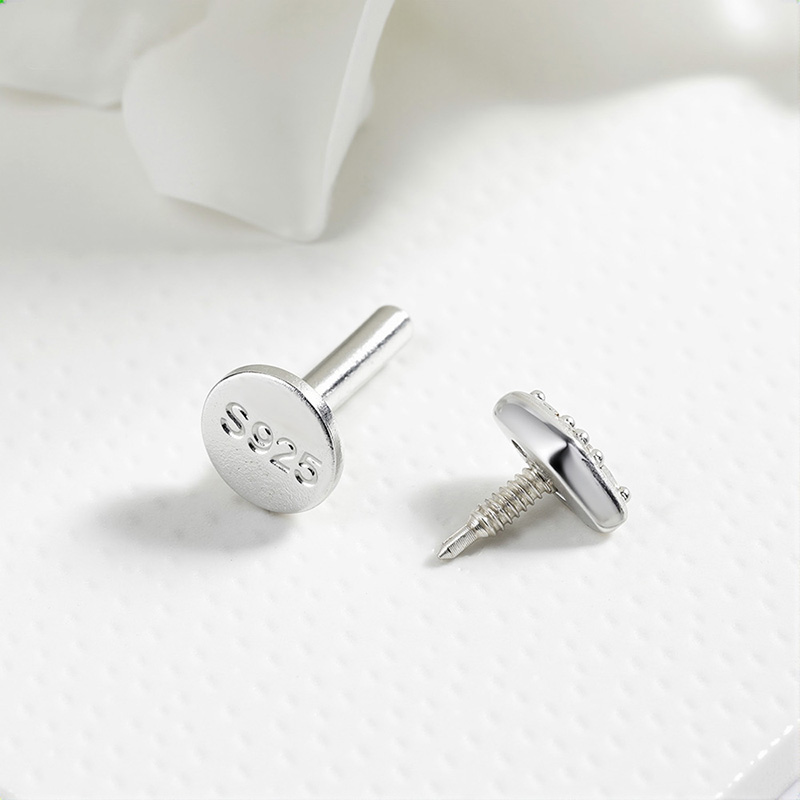 Pendiente de Botón Smyoue con  - Body Jewelry Flat Back reseña y precio