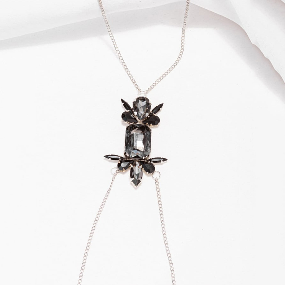 Stonefans-Cadena de pecho geom - Body Jewelry Dubai reseña y precio