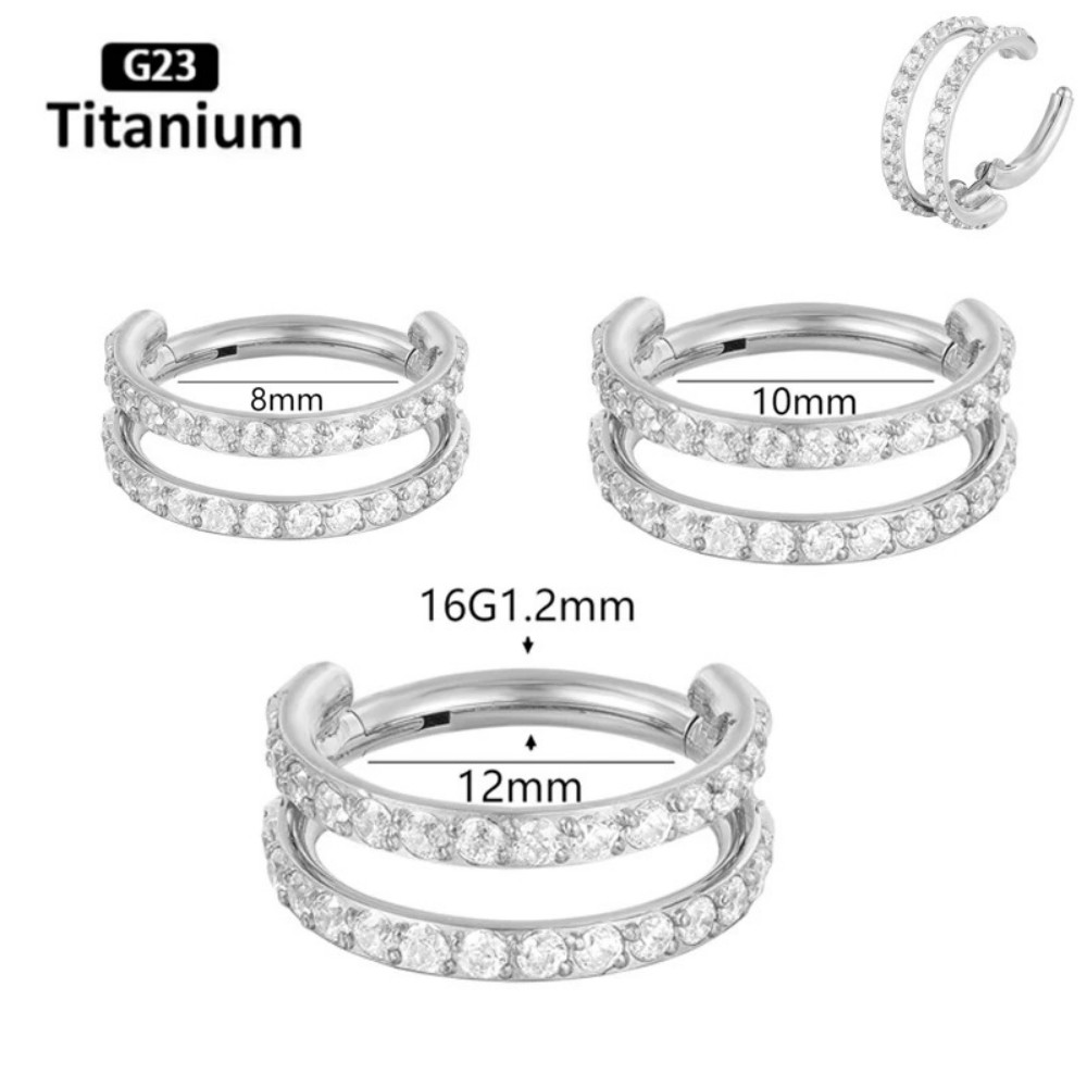 ASTM F136 G23 Titanio Piercing - Body Jewelry La reseña y precio