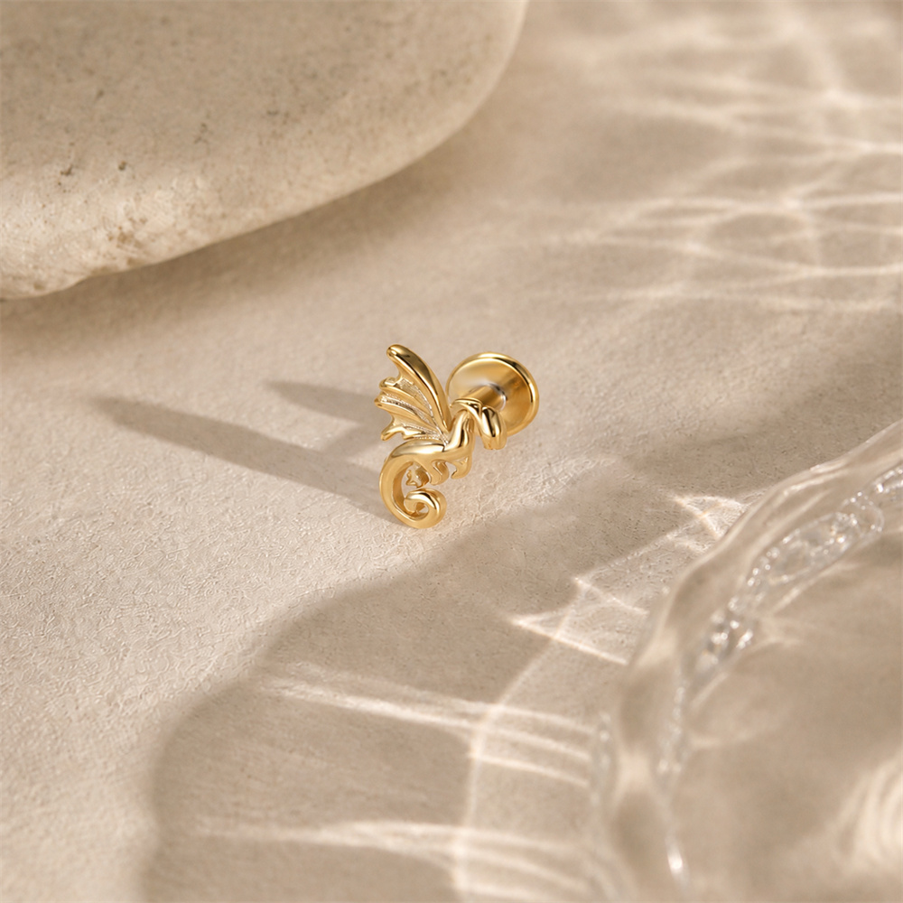 CANNER Pendientes de Plata de  - Body Jewelry Flat Back reseña y precio