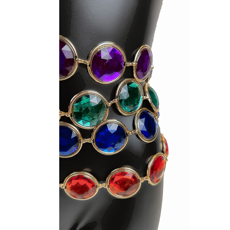 Cadena de cintura con piedras  - Body Jewelry High End reseña y precio