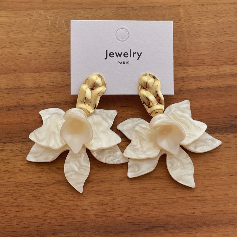 Pendientes de Flor Elegantes c - Body Jewelry Wholesale reseña y precio