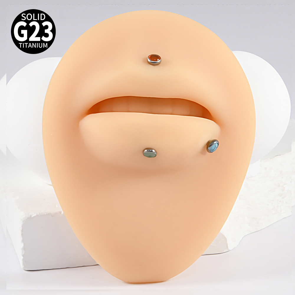 1 unidad 16g G23 cristal de ti - Body Jewelry Flat Back reseña y precio
