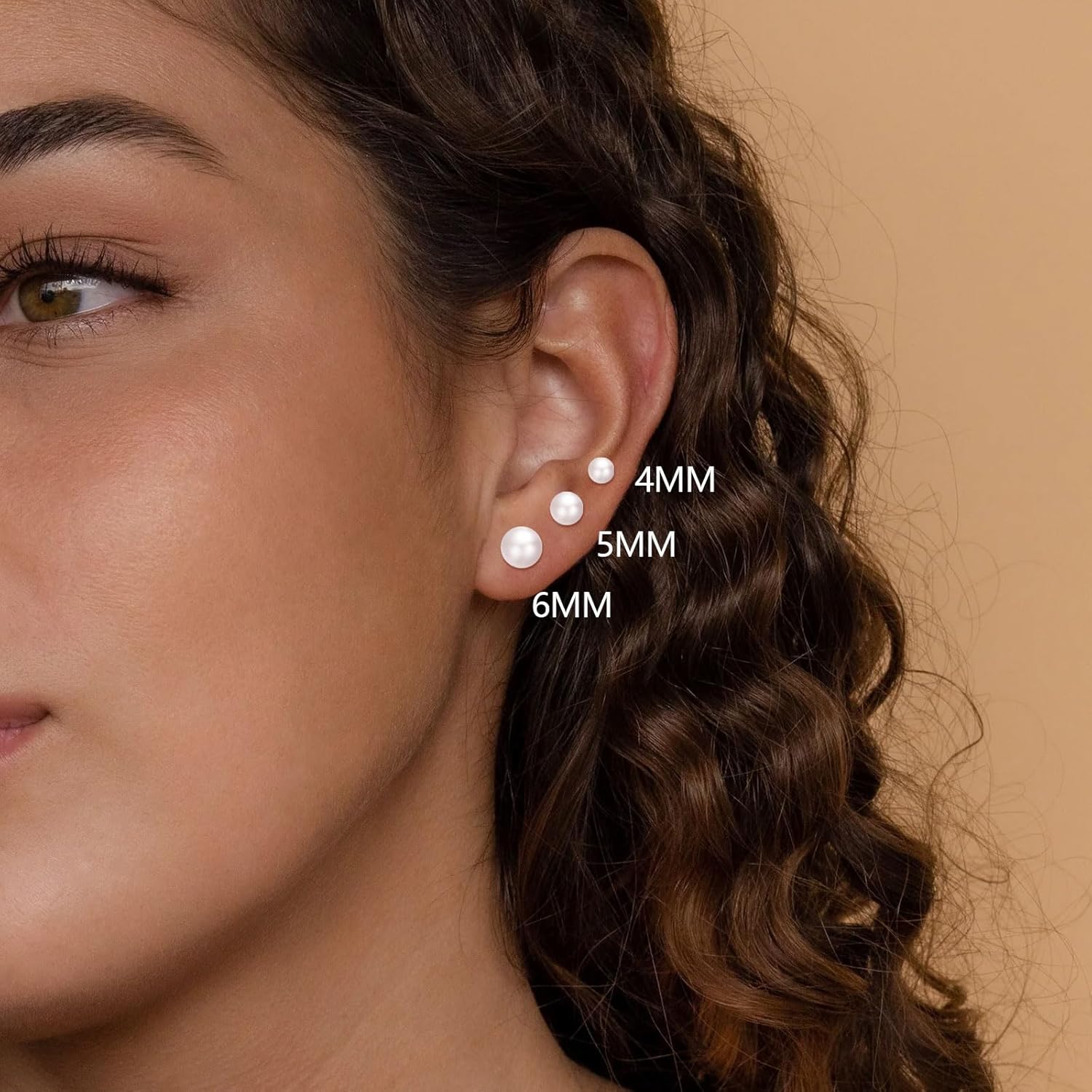 3 Pares de Aretes Pequeños con - Body Jewelry Flat Back reseña y precio