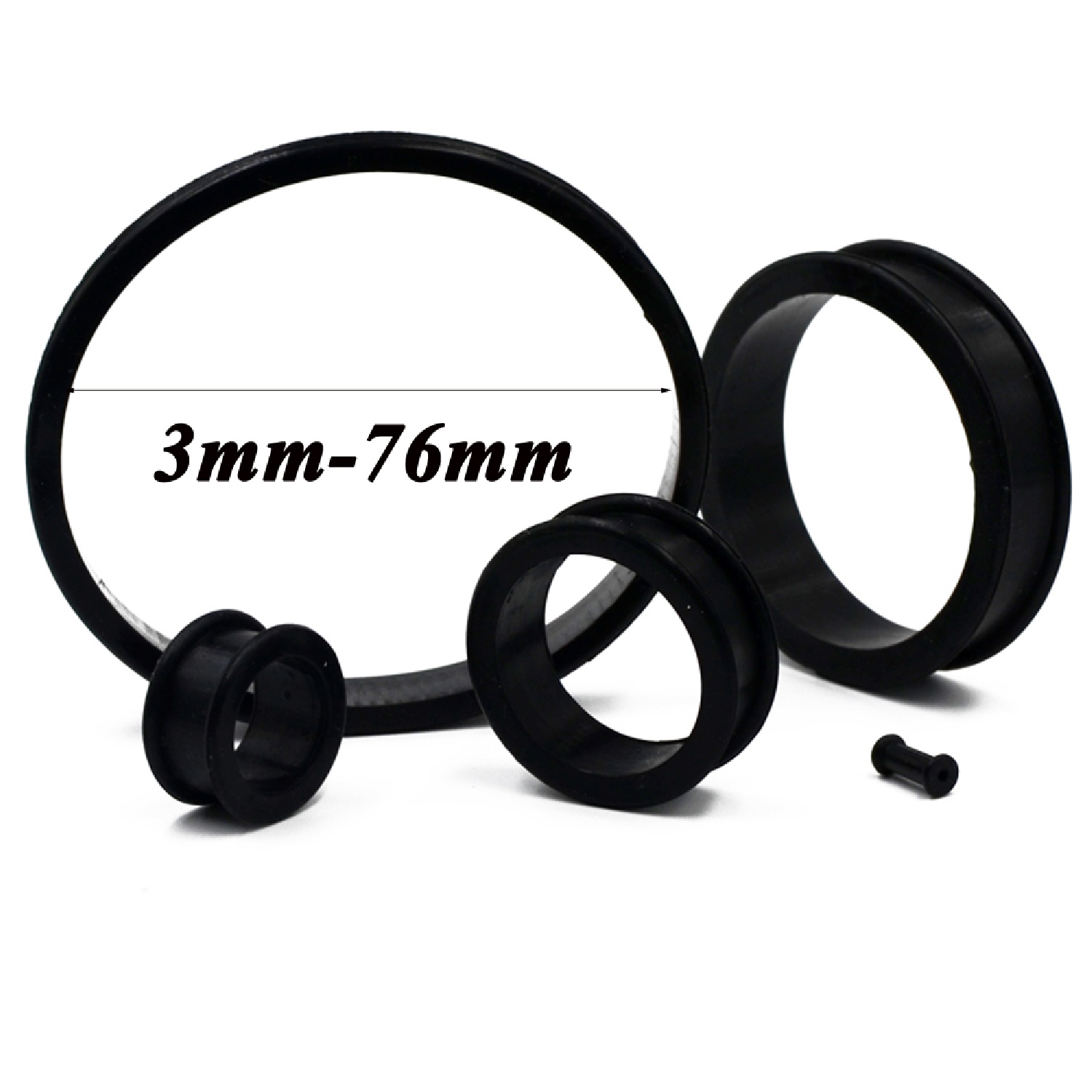 2pcs Supersize Flexible Silico - Body Jewelry Tunnels reseña y precio