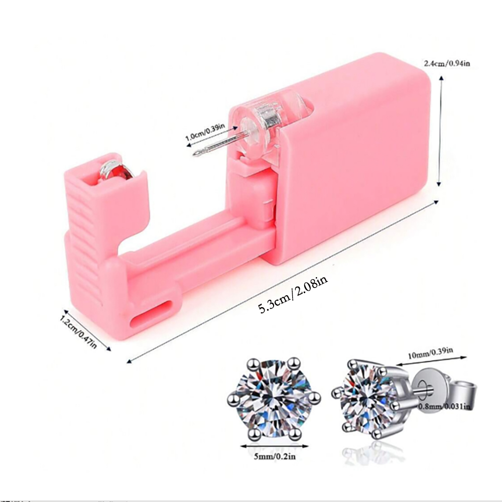 Pistola perforadora de orejas  - Body Jewelry Cleaner reseña y precio