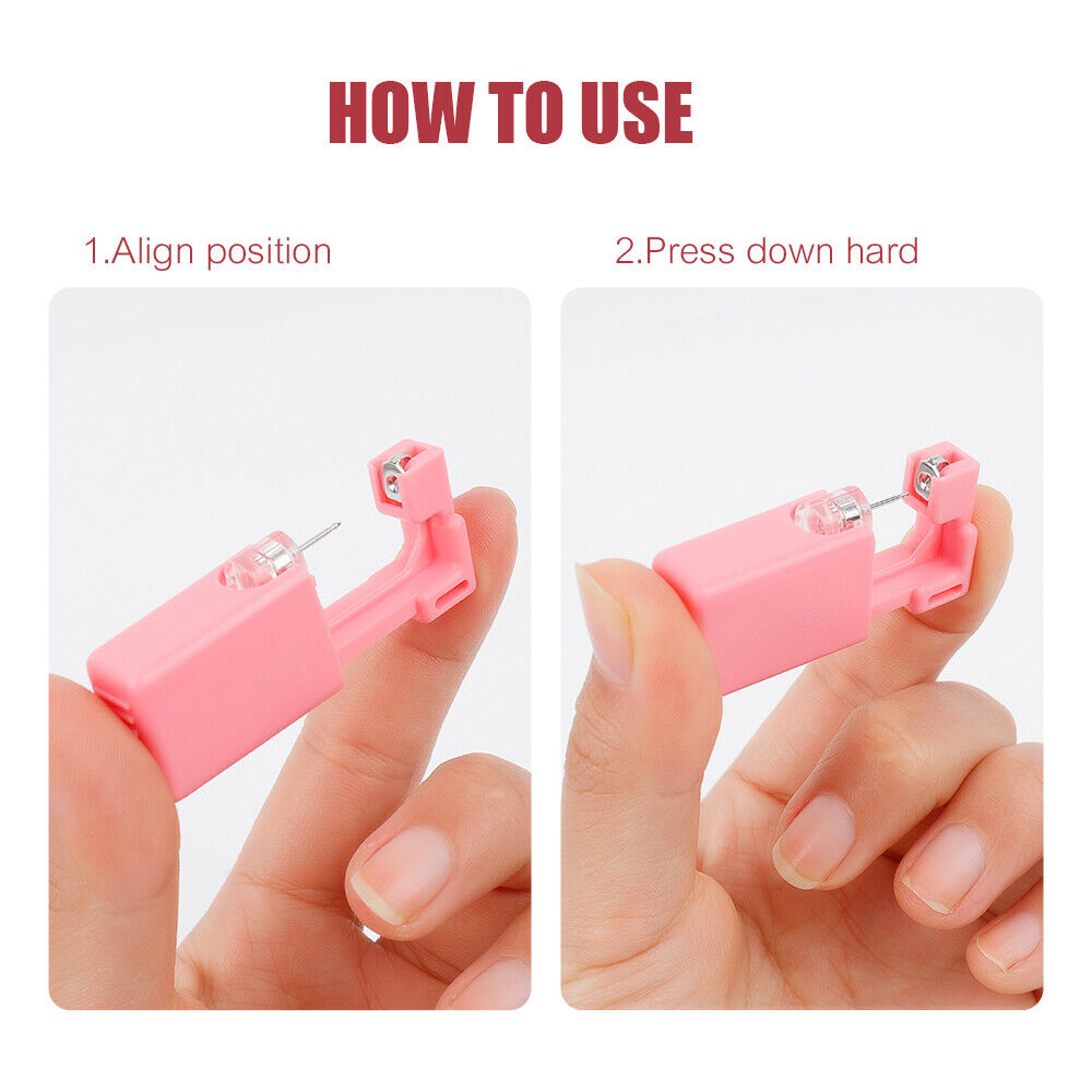 Pistola perforadora de orejas  - Body Jewelry Cleaner reseña y precio