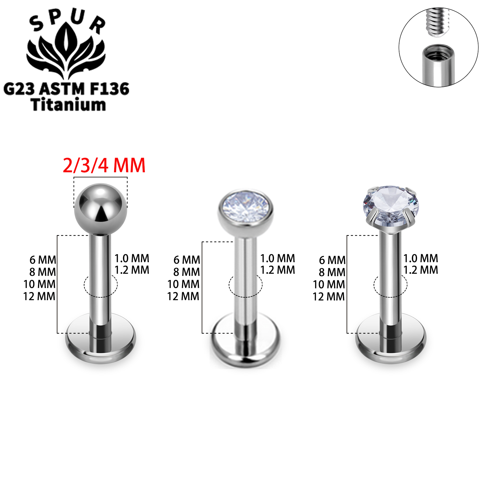 En venta, 10/50 unidades, 16G/ - Body Jewelry On Sale reseña y precio