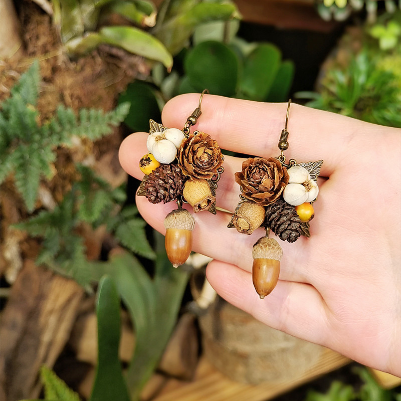 Pendientes de madera vintage c - Body Jewelry Wholesale reseña y precio